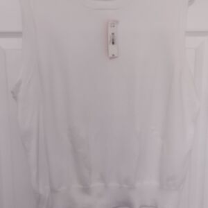 Joe Fresh Classic White Tank Top